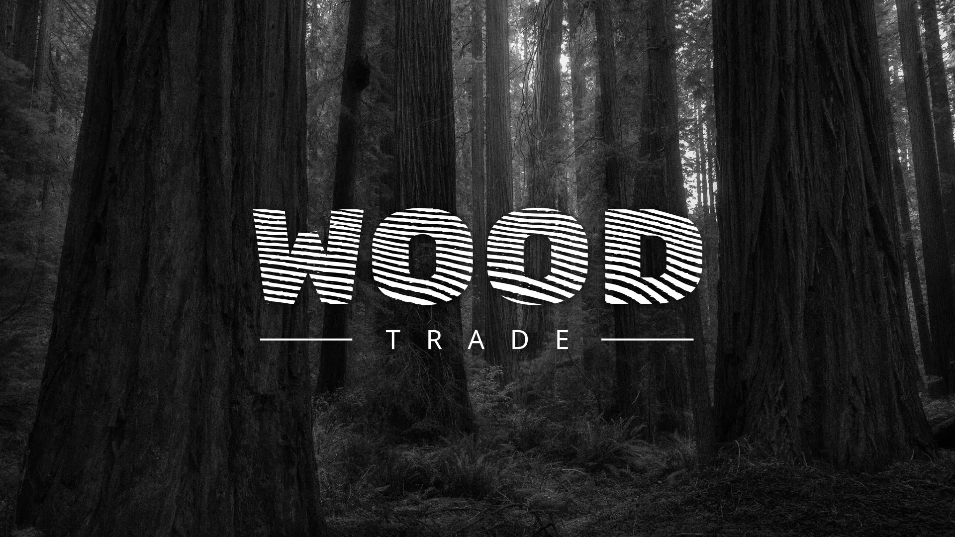 Разработка логотипа для компании «Wood Trade» в Чехове